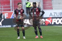 2.BL; FC Ingolstadt 04 - SV Sandhausen; Freistoß Florian Pick (26 FCI) Hans Nunoo Sarpei (18 FCI)