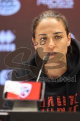 3. Liga; FC Ingolstadt 04 - Arminia Bielefeld; 0:3 Interview Pressekonferenz Cheftrainerin Sabrina Wittmann (FCI)