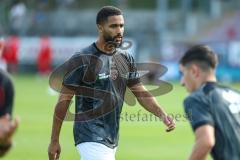 Toto Pokal; FC Memmingen - FC Ingolstadt 04, 2. Runde; vor dem Spiel Keanan Bennetts (18 FCI)