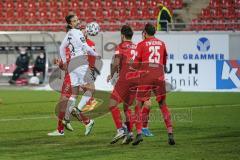 3. Liga - FSV Zwickau - FC Ingolstadt 04 - Jonatan Kotzke (25 FCI) Nkansah Steffen (25 Zwickau)