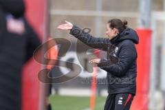 3. Liga - Testspiel - Saison 2025/26 - FC Ingolstadt 04 - SSV 1846 Ulm - Cheftrainerin Sabrina Wittmann (FCI) - XXXXX - Foto: Meyer Jürgen