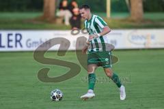 Landesliga - Saison 2025/26 - SV Manching - TSV Dachau  - Fabian  Neumayer (Nr.9 - SV Manching) - XXXXX - Foto: Meyer Jürgen