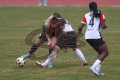 2. Bundesliga Frauen - Saison 2024/25 - FC Ingolstadt 04 Frauen - Eintracht Frankfurt II - Ivana Slipcevic (Nr.8 - FCI Frauen) - Specht Michaela weiss Frankfurt - Foto: Meyer Jürgen
