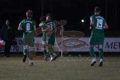 Landesliga - Saison 2024/25 - SV Manching - FC Ehekirchen - Simon Berger (Nr.5 - SV Manching) mit dem 3:1 Führungstreffer - jubel -  - XXXXX - Foto: Meyer Jürgen