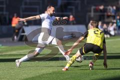 3. Liga; Borussia Dortmund II - FC Ingolstadt 04; David Kopacz (29, FCI) Lelle David (27 BVB2)