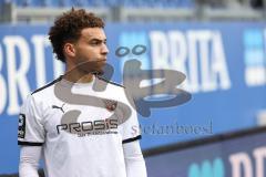 3. Liga; SV Wehen Wiesbaden - FC Ingolstadt 04; Hawkins Jalen (20 FCI) Ecke