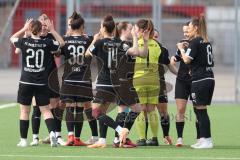 2. Bundesliga Frauen - Saison 2023/24 - FC Ingolstadt 04 Frauen - Borussia Mönchen Gladbach - Die Mannschaft motiviert sich vor dem Spiel -  - XXXXX - Foto: Meyer Jürgen