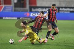 3. Liga; FC Ingolstadt 04 - Alemannia Aachen; Marcel Costly (22, FCI) Emre Gül (5, FCI) El-Faouzi Soufiane (18 AA) Foul