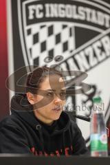 3. Liga; FC Ingolstadt 04 - SV Sandhausen; Interview Pressekonferenz Cheftrainerin Sabrina Wittmann (FCI)
