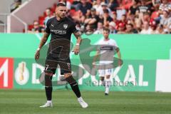 DFB Pokal; FC Ingolstadt 04 - SV Darmstadt 98; Pascal Testroet (37, FCI)