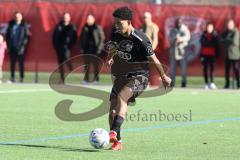 B-Junioren Bundesliga  - Saison 2023/24 - B-Junioren - FC Ingolstadt 04 - FC Bayern München - Jackson Taysir schwarz FCI - XXXXX - Foto: Meyer Jürgen