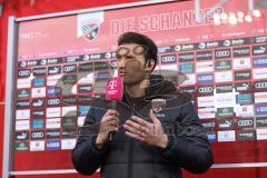 3. Liga; FC Ingolstadt 04 - TSV 1860 München; Cheftrainer Guerino Capretti (FCI) vor dem Spiel