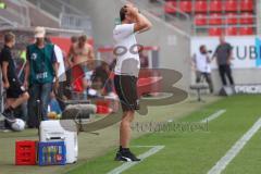 3.Liga - Saison 2022/2023 - FC Ingolstadt 04 -  SV Wehen Wiesbaden - Cheftrainer Rüdiger Rehm (FCI) - Foto: Meyer Jürgen