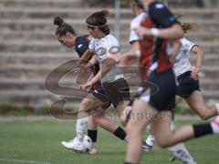 2. Bundesliga Frauen - Saison 2026/27  - FC Ingolstadt 04 Frauen - 1.FCC Turbine Potsdam - Emma Kusch (Nr.9 - FCI Frauen) - Kubo Mariko weiss Potsdam - Foto: Meyer Jürgen