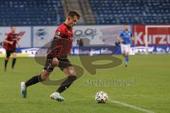 3. Liga - Hansa Rostock - FC Ingolstadt 04 - Dennis Eckert Ayensa (7, FCI)