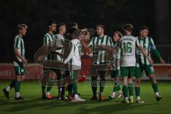 Landesliga - Saison 2025/26 - SV Manching - SC Oberweikertshofen - Fabian  Neumayer (Nr.9 - SV Manching) verwandelt einen Elfmeter zum 1:0 Führungstreffer - jubel - Foto: Meyer Jürgen
