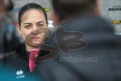 3. Liga; 1. FC Saarbrücken - FC Ingolstadt 04; Interview Magenta Cheftrainerin Sabrina Wittmann (FCI)