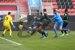 2.BL; Testspiel; FC Ingolstadt 04 - SpVgg Greuther Fürth; Torchance Florian Pick (26 FCI) Torwart Linde Andreas (26 Fürth) Barry Abdourahmane (32 Fürth) Filip Bilbija (35, FCI)