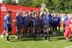 Sparkassenpokal - DJK Ingolstadt - FC Gerolfing - 1. Sieger DJK Ingolstadt - jubel - Foto: Jürgen Meyer