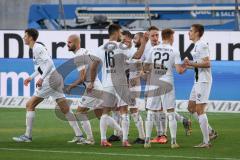 2.BL; Karlsruher SC - FC Ingolstadt 04; Tor Jubel Treffer Filip Bilbija (35, FCI) Christian Gebauer (22, FCI) Tobias Schröck (21, FCI) Visar Musliu (16, FCI) Florian Pick (26 FCI) Rico Preißinger (6, FCI) Nico Antonitsch (5, FCI) Merlin Röhl (34, FCI)