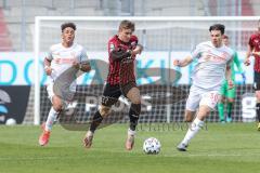 3. Liga - FC Bayern 2 - FC Ingolstadt 04 - Patrick Sussek (37, FCI) Ontuzans Daniels (30 FCB)