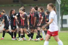 2. Bundesliga Frauen - Saison 2024/25 - FC Ingolstadt 04 Frauen - FSV Gütersloh - Der 1:1 Ausgleichtreffer durch Emma Kusch (Nr.9 - FCI Frauen) - jubel - XXXXX - Foto: Meyer Jürgen