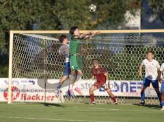 Landesliga - Saison 2026/27 - SV Manching - SC Olching - Vincent Amann (Nr.5 - SV Manching) - Dill Fabio weiss Olching - Foto: Meyer Jürgen