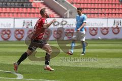 3. Liga - FC Ingolstadt 04 - TSV 1860 München - Marc Stendera (10, FCI) überwindet Torwart Kretzschmar Tom (40, 1860) und erzielt das 2:0 Schuß Tor Jubel