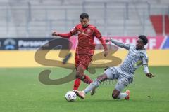 3. Liga; FC Ingolstadt 04 - Alemannia Aachen; Fredrik Carlsen (8, FCI) Sillah Omar (42 AA)