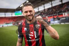 3. Liga; FC Ingolstadt 04 - SV Sandhausen; Torschütze Pascal Testroet (37, FCI)