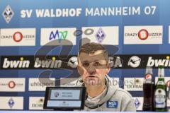 3. Liga; SV Waldhof Mannheim - FC Ingolstadt 04 - Pressekonferenz Interview Cheftrainer Michael Köllner (FCI)