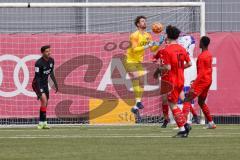 A - Junioren Bundesliga Süd/Südwest -  Saison 2021/2022 - FC Ingolstadt 04 - Eintracht Frankfurt - Dehler Maurice Torwart FCI - Foto: Meyer Jürgen