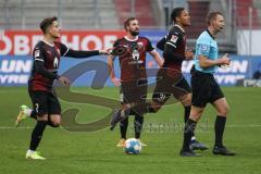 2.BL; FC Ingolstadt 04 - Hannover 96; Einwechslung Dennis Eckert Ayensa (7, FCI) Justin Butler (31, FCI)