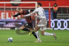 3. Liga; FC Ingolstadt 04 - SC Freiburg II; Benjamin Kanuric (8, FCI) Al Ghaddioui Hamadi (18 SCF)