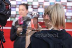 3. Liga - Saison 2023/24 - FC Ingolstadt 04 - Waldhof Mannheim - Cheftrainerin Sabrina Wittmann(FCI) - XXXXX - Foto: Meyer Jürgen