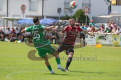 Vorbereitungsspiel - Testspiel - FC Ingolstadt 04 - VFB Eichstätt  - Preißinger Rico (#6 FCI) - Erten Deniz grün Eichstätt - Foto: Jürgen Meyer