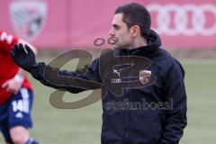 Bayernliga Süd - Saison 2021/2022 - FC Ingolstadt 04 II -  SpVgg Unterhaching - Käs Alexander Trainer FCI - Foto: Meyer Jürgen