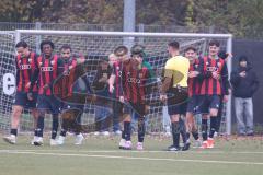 Bayernliga Nord - Saison 2024/25 - FC Ingolstadt 04 II - VFB Eichstätt -  Der 1:0 Führungstreffer durch - Johann Chirinos (Nr.13 - FCI U21) - jubel - - Foto: Meyer Jürgen