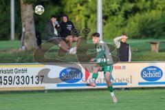 Landesliga - Saison 2025/26 - SV Manching - TSV Dachau  - Antonio Jurleta (Nr.2 - SV Manching) - XXXXX - Foto: Meyer Jürgen