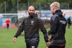 Toto-Pokal; VfB Eichstätt - FC Ingolstadt 04; vor dem Spiel Nico Antonitsch (5, FCI) Tobias Bech (11, FCI)