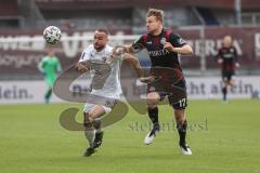 3. Liga - SV Wehen Wiesbaden - FC Ingolstadt 04 - Fatih Kaya (9, FCI) Florian Carstens (17 SVW)