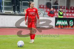 2. Fußball-Liga - Frauen - Saison 2022/2023 - FC Ingolstadt 04 - RB Leipzig - Vidovic Paula (Nr.11 - FC Ingolstadt 04 ) beim Freistoss - Foto: Meyer Jürgen