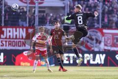 3. Liga; SSV Jahn Regensburg - FC Ingolstadt 04; Benjamin Kanuric (8, FCI) Mladen Cvjetinovic (19, FCI) Huth Elias (29 Jahn)