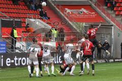3. Liga; FC Ingolstadt 04 - 
VfB Oldenburg; Moussa Doumbouya (27, FCI) Calvin Brackelmann (17, FCI) Appiah Marcel (3 VfB) Schäfer Linus (12 VfB) Deichmann Leon (4 VfB)