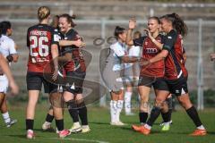 2. Bundesliga Frauen - Saison 2026/27  - FC Ingolstadt 04 Frauen - VFL Bochum -  Der 1:0 Führungstreffer durch - Stefanie Reischmann (Nr.24 - FCI Frauen) - jubel -  Foto: Meyer Jürgen