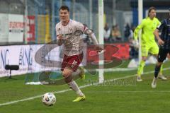 3. Liga - Saison 2025/26 - Waldhof Mannheim  -  FC Ingolstadt 04 - Jonas Scholz (Nr.15 - FC Ingolstadt 04) - XXXXX - Foto: Meyer Jürgen