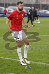 3. Liga - Saison 2023/24 - Testspiel - 1. FC Nürnberg - FC Ingolstadt 04 - Lukas Fröde (Nr.34 - FCI) - XXXXX - Foto: Meyer Jürgen
