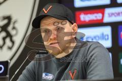 3. Liga; FC Ingolstadt 04 - FC Viktoria Köln; Interview Pressekonferenz Cheftrainer Wilheim Marian (VK)