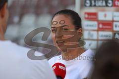 3. Liga - Saison 2025/26 - Energie Cottbus - FC Ingolstadt 04  - Cheftrainerin Sabrina Wittmann (FC Ingolstadt 04) - XXXXX - Foto: Meyer Jürgen
