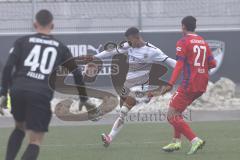 3. Liga; Testspiel, FC Ingolstadt 04 - 1. FC Heidenheim; Thomas Keller (27 HDH) Marcel Costly (22, FCI) Torwart Feller, Frank (40 HDH)